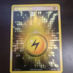 Pokemon Lightning Energy Holo Basic Energy 2005 Nintendo 104/106 TCG Card - Image 1
