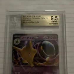 Alakazam ex 065/165 Pokemon Card 151 Japanese Holo BGS 9.5 Gem Mint - Image 5