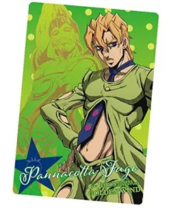 [No. 7 Panna Cotta Fugo (Character Card)] Jojo's Bizarre Adventure Golden Wind W - Image 1