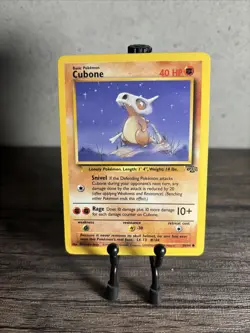Cubone 50/64 - Jungle Set - VINTAGE WOTC Pokemon CARD - Unlimited - LP!! - Image 1