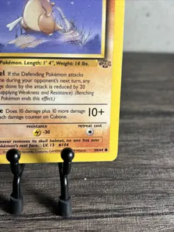 Cubone 50/64 - Jungle Set - VINTAGE WOTC Pokemon CARD - Unlimited - LP!! - Image 5