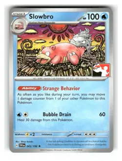 Slowbro 043/198 Rare Prize Pack Series Cards Pokemon Lightly Played - Image 1