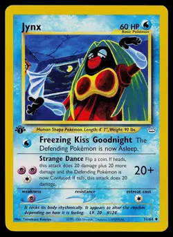 Pokemon Card Neo Revelation Jynx 31/64 Uncommon 1st Edition - Image 1