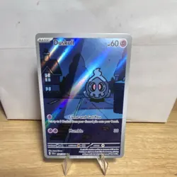 Pokemon Duskull Illustration Rare Holo 068/064 SV: Shrouded Fable TCG Card - Image 3