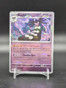 Pokemon TCG Gothitelle 043/086 White Flare Rare Holo Poke Ball Card - Image 1