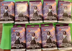 SEALED Double Masters 2022: 3-Booster Draft Pack - MTG - New - 2X2 - Magic 195166196435 - Image 2