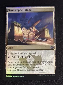 MTG Tarkir: Dragonstorm Sandsteppe Citadel Foil 0266 NM - Image 1