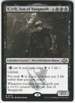K'rrik, Son of Yawgmoth R Modern Horizons 3 274 NM - Image 1