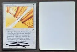 Signed MTG Magic Artist Proof _ Legends _ HEAVEN'S GATE _ Doug Shuler VHTF! - Image 1