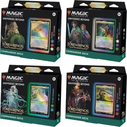MtG Tales of Middle Earth-Lord of the Rings Commander Deck All 4 decks SEALED!! - Image 1