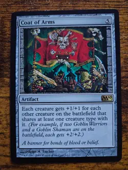 MTG COAT OF ARMS - M10 - EX/LP - Image 1