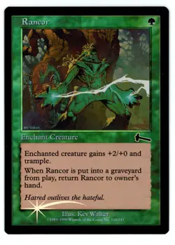 Rancor -- MTG (NM Quality) - Urza's Legacy - See pics/scans! - Image 1