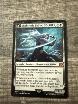 Sephiroth, Fabled Solider Magic The Gathering - Image 1