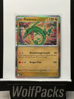 Pokemon Me: Ascended Heroes - Rayquaza 153/217 Rare Holo - Image 1
