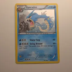 Pokemon TCG Gyarados Dragons Exalted 24/124 Cosmos Holo Rare Stage 1 HP130 - Image 1