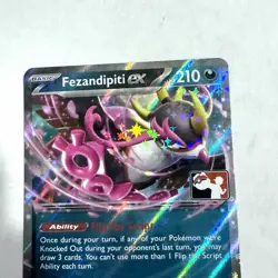 Fezandipiti ex 038/064 Pokemon TCG Series 6 Prize Pack - Image 3