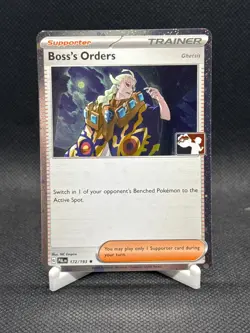 Pokemon - Boss's Orders 172/193 Cosmos Holo Prize Pack Series NM - Image 1