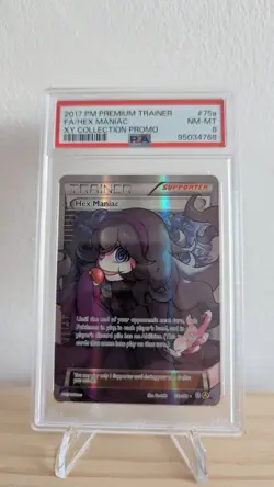 PSA 8 Pokemon Premium Trainer XY Collection Promo Hex Maniac 75a/98 - Image 1