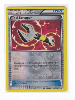 Tool Scrapper 116/124 - Dragons Exalted - MP Reverse Holo - Pokemon TCG - Image 1