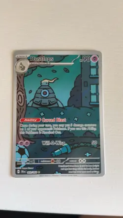 Pokemon TCG Dusclops 069/064 Shrouded Fable Holo Card Illustration Rare Full Art - Image 1
