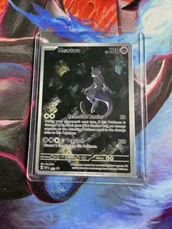 Pokemon Mewtwo 052 Sv: Scarlet & Violet 151 Promo Holo Rare - Image 1