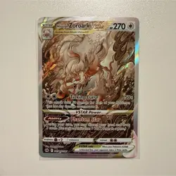 The Pokemon Company Hisuian Zoroark Vstar Crown Zenith GG56 270 HP - Image 1