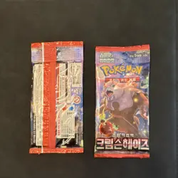 Pokemon TCG Booster Pack Korean 4 packs SEALED - Image 3