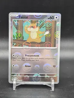 Patrat (Poke Ball Pattern) WHT 072/086 Pokemon SV: White Flare Common Holofoi... - Image 1