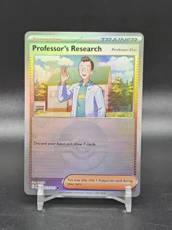 Pokemon Professor's Research 123/131 Prismatic Evolutions Pokeball - Image 1
