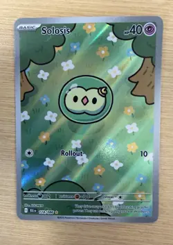 Solosis 118/086 Illustration Rare Black Bolt Holo Near Mint Pokemon TCG - Image 1