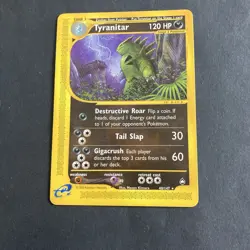 Despotar / Tyranitar 40/147 Near Mint Rare Aquapolis Pokemon 2002 TCG - Image 1