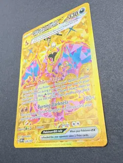 Pokemon Charizard ex 228/197 Gold Hyper Rare Obsidian Flames NM/M - Image 2