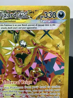 Pokemon Charizard ex 228/197 Gold Hyper Rare Obsidian Flames NM/M - Image 4