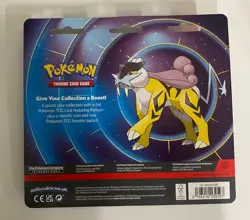4)Pokemon Mega Evolution & Phantasmal Flames Raikou Promo 2-Pack Blister Sealed - Image 2