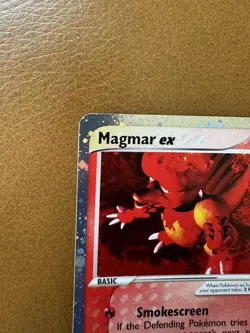 Pokemon TCG Vintage Magmar Holo 100/109 Ruby Sapphire NM w/Crease (DMG) - Image 4