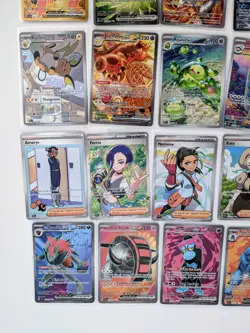 Pokemon Card Scarlet & Violet Lot of 24 SIR, Rares, Ex, and Holographic Cards - Image 3