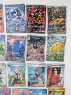 Pokemon Card Scarlet & Violet Lot of 24 SIR, Rares, Ex, and Holographic Cards - Image 5