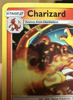 Pokemon Charizard 14/181 Team Up Play! Stamp Library Club - Image 2
