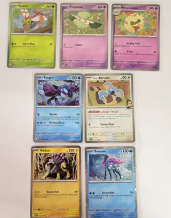 Pokemon TCG Promo Set of 7 Cosmos Holo Swirl Ascended Heroes Phantasmal Flames - Image 1