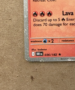 Ethan's Magcargo Cosmos Holo Destined Rivals Blister Exclusive 036/182 Pokemon - Image 5