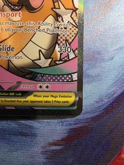 Pokemon Mega Dragonite EX 271/217 ASC Full Art Holo Ultra Rare EX - Image 2