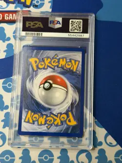 2001 POKEMON GAME MOVIE POKEMON 3 MOVIE PROMO #34 ENTEI-REVERSE FOIL PSA 7 - Image 2