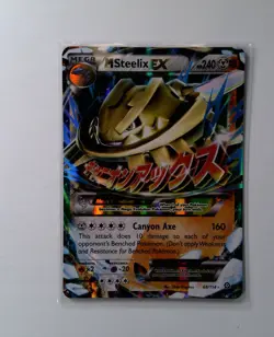 M Steelix EX 68/114 - Pokemon TCG Steam Siege Ultra Rare 2016 NM - Image 1