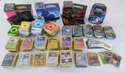 Sword & Shield Pokemon Card Lot, Nearly 2000+ Cards, Boxes, Tins, Rares, etc - Image 1