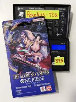 (HEAVY)🔥One Piece The Azure Sea’s Seven OP14-EB04 Sleeved Booster Pack - Image 1