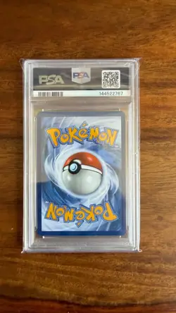 Pokemon TCG Misty's Psyduck Destined Rivals 193/182 Illustration Rare PSA 9 - Image 2
