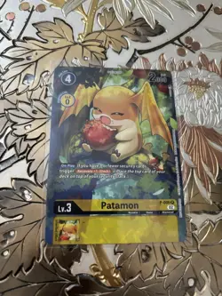 Digimon Card Game Singles Patamon Alternate Art P-005 Illustration Competition - Image 1