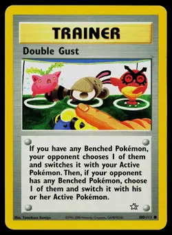 Pokemon Card Neo Genesis Double Gust 100/111 Unlimited Common Komiya - Image 1