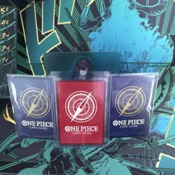 Bandai One Piece Card Game OP15 Enel & Mamaragan Leader Cards Lot - Image 2