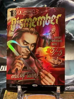 MTG | Dismember (Borderless) [Secret Lair] ✨FOIL✨ - Image 1